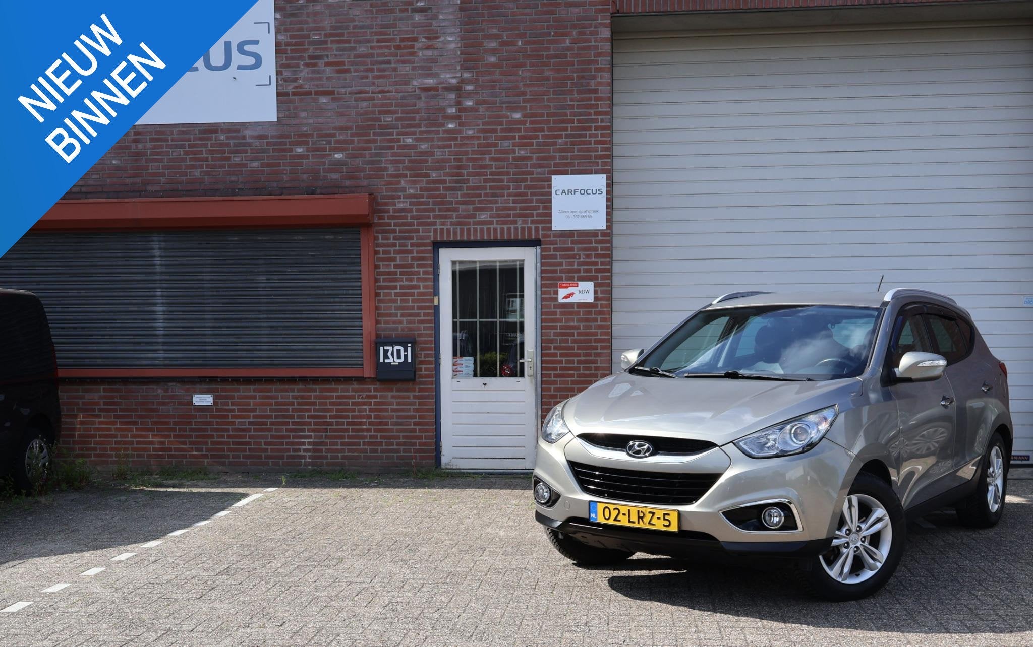 Hyundai ix35 2.0i Style Navi NAP Trekhaak Leder Cruise Airco, Gebruikt, Automatische klimaatregeling, 4 cilinders, Leder en Stof