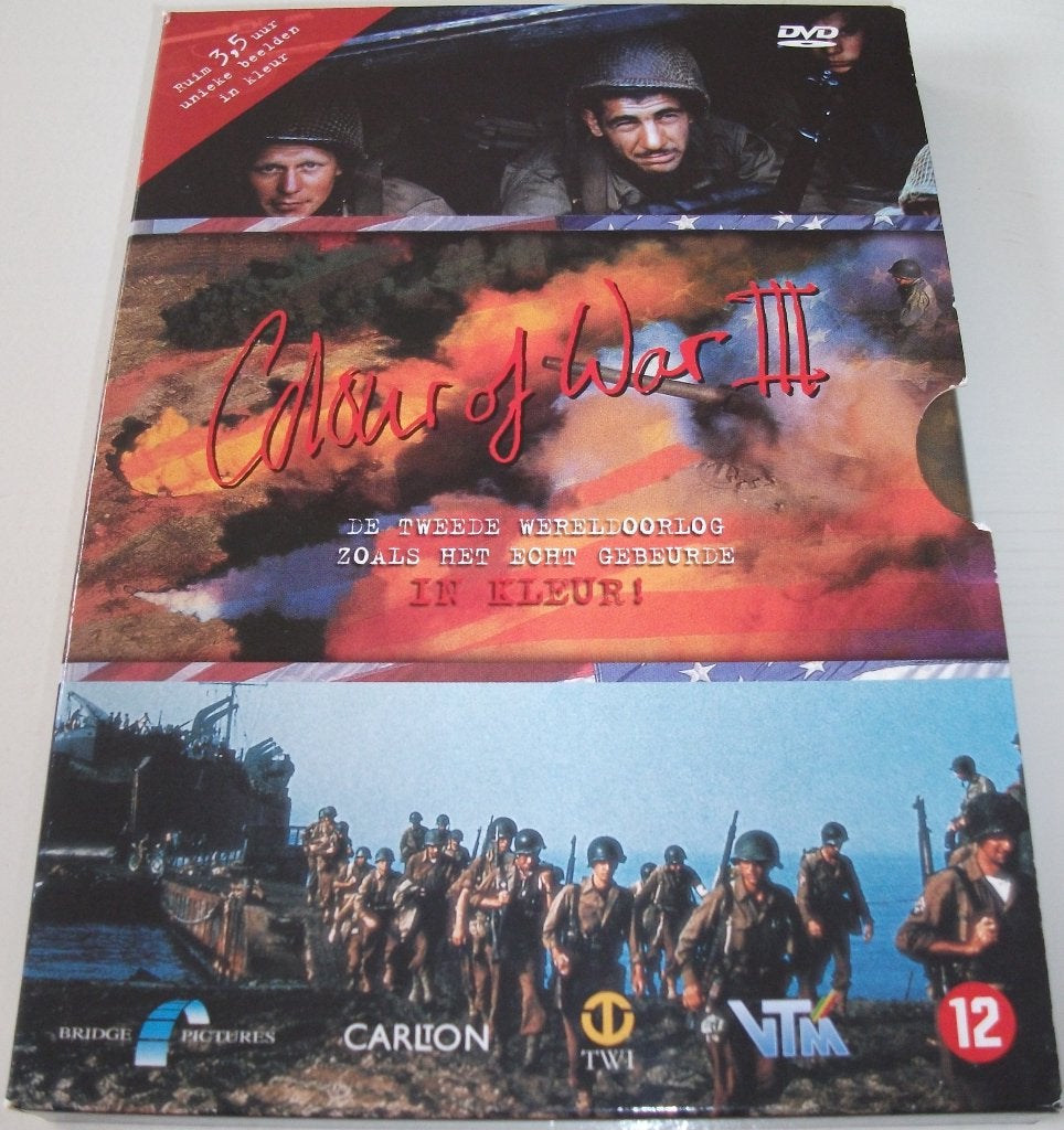 Dvd *** COLOUR OF WAR III *** Zoals het echt gebeurde, Oorlog of Misdaad, Nederlands, Ophalen of Verzenden, Zo goed als nieuw