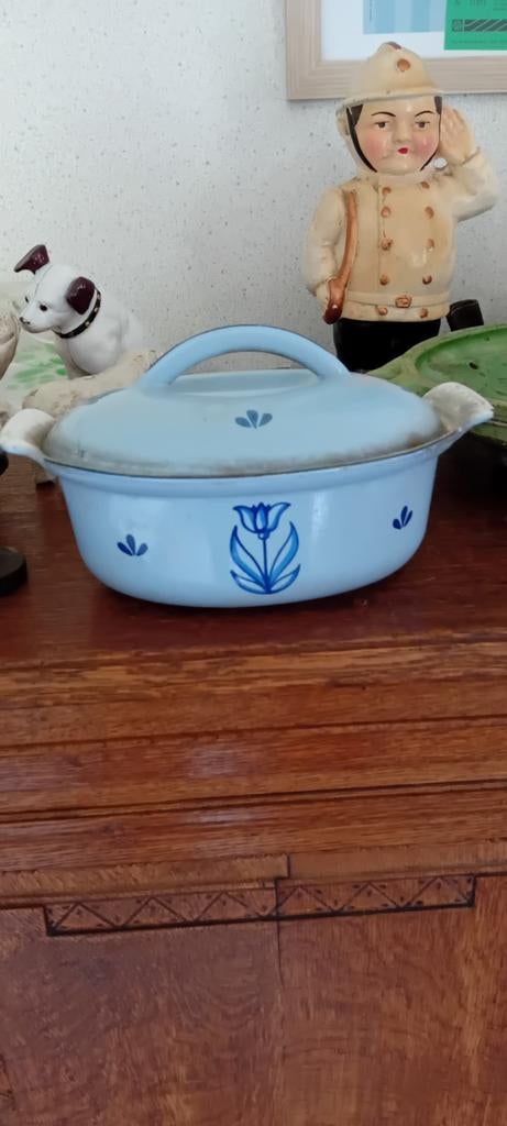 Oud gietijzeren keteltje, Ophalen of Verzenden