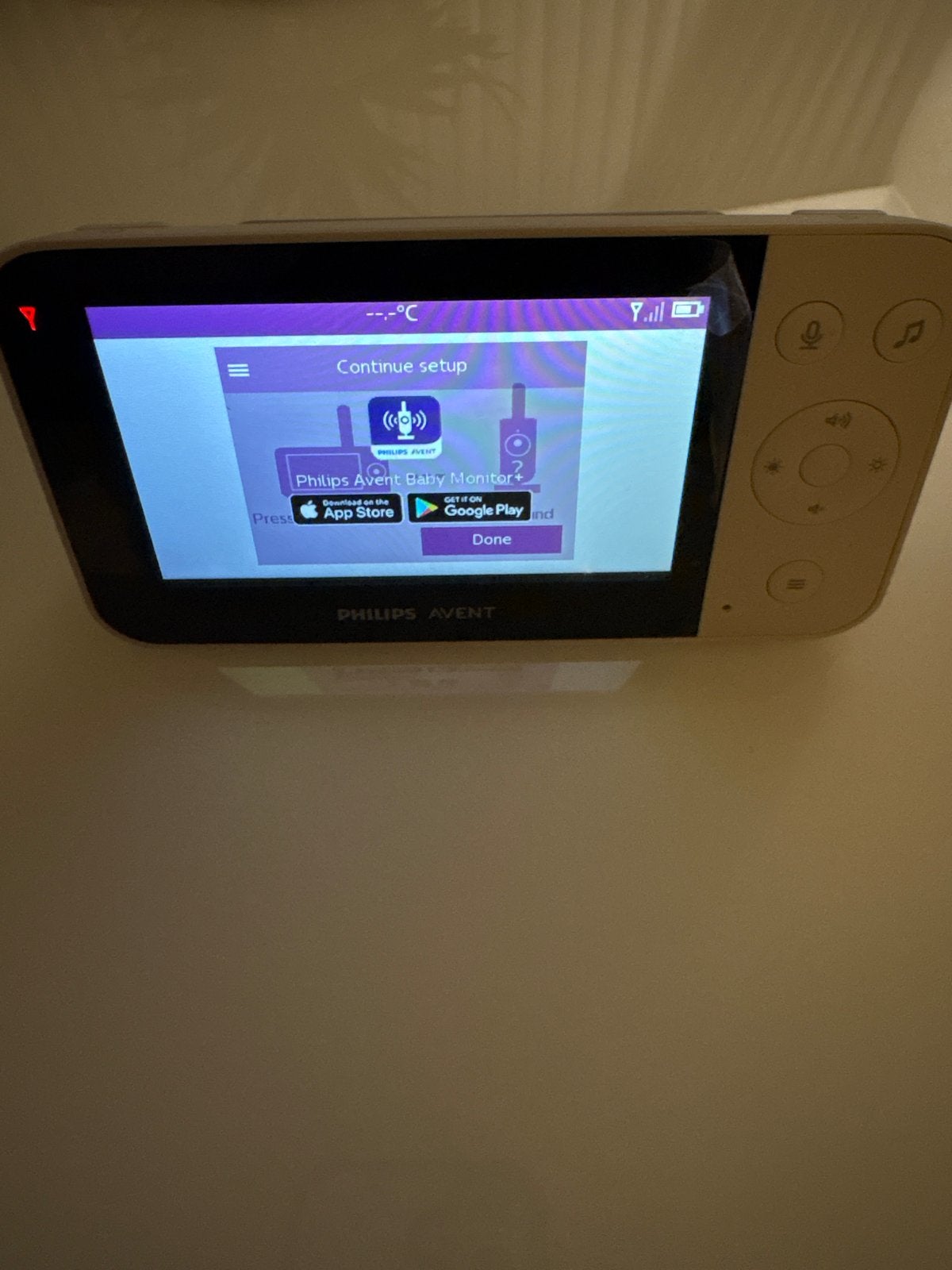 Philips Avent  Babyfoon zonder camera model SCD921/26, Kinderen en Baby's, Ophalen of Verzenden, Zo goed als nieuw, 250 meter of meer
