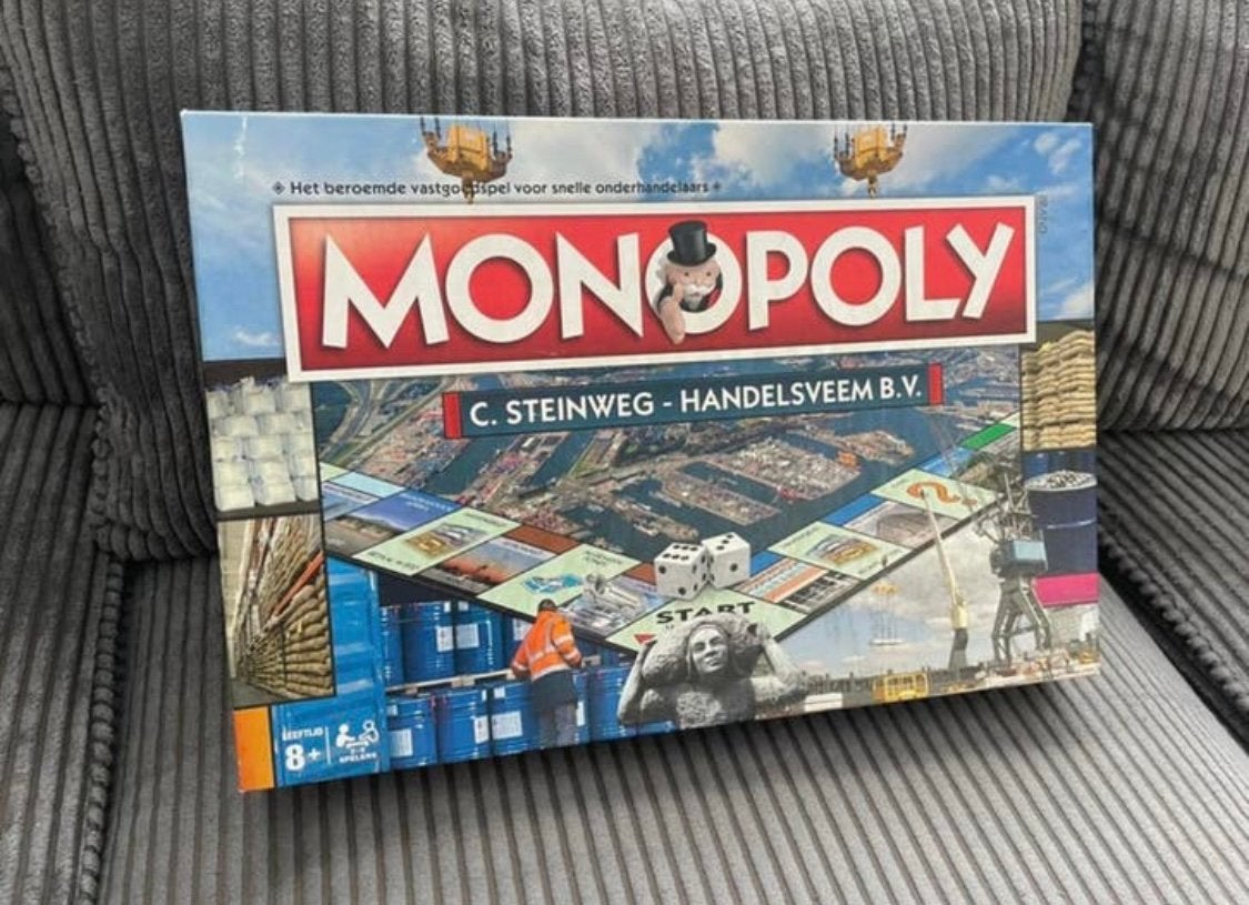 Nieuw Monopoly C.Steinweg - handelsveem b.v. Hasbro, Ophalen of Verzenden, Zo goed als nieuw