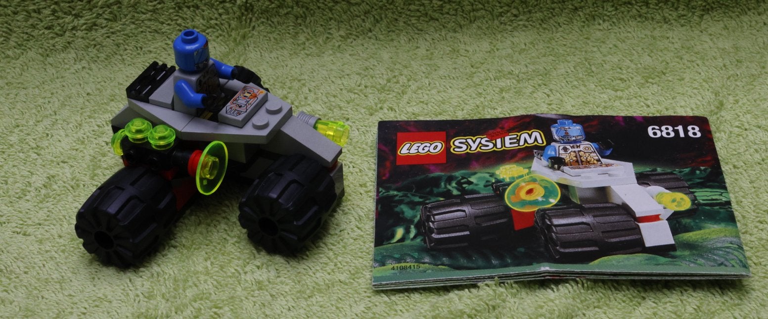 Lego System 6818: Cyborg Scout met minifiguur, Lego, Ophalen of Verzenden, Zo goed als nieuw, Space