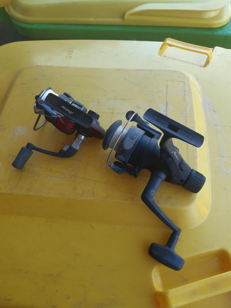 Vismolen 2x, Watersport en Boten, Hengelsport | Algemeen, Ophalen of Verzenden, Gebruikt, Molen