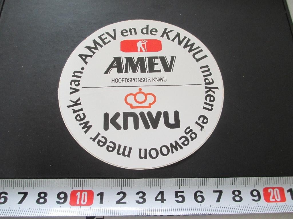 sticker AMEV en de KNWU maken er gewoon meer werk van, Ophalen, Zo goed als nieuw