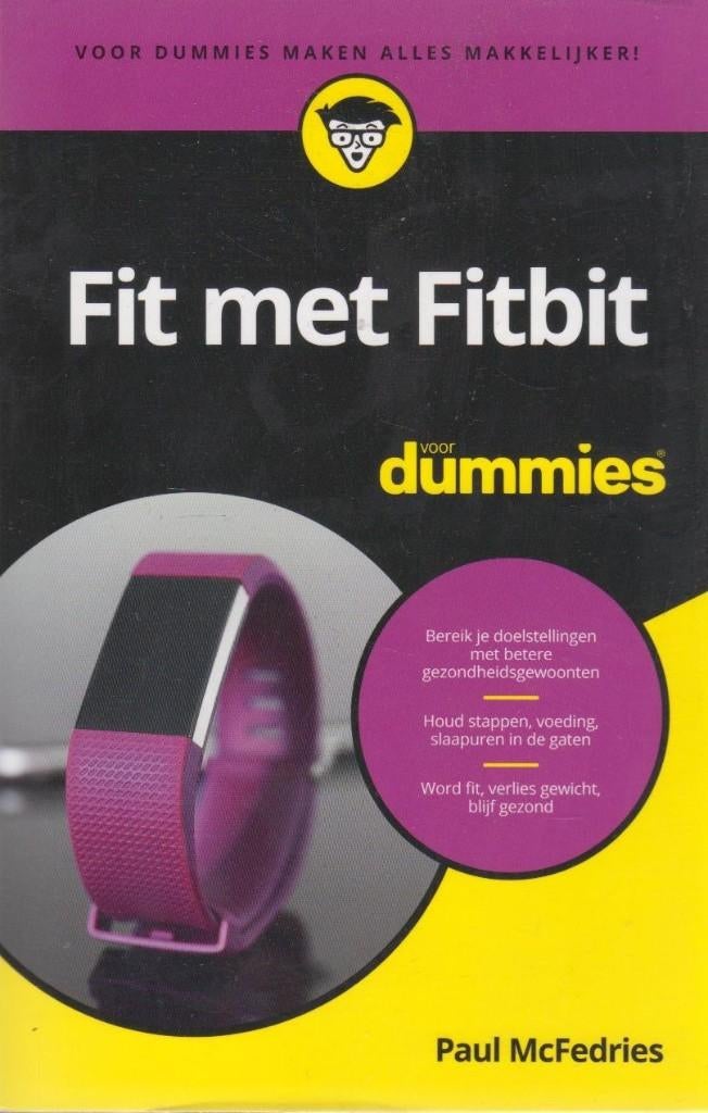 Fit met Fitbit voor Dummies, Verzenden, Paul McFedries, Zo goed als nieuw, Fitness