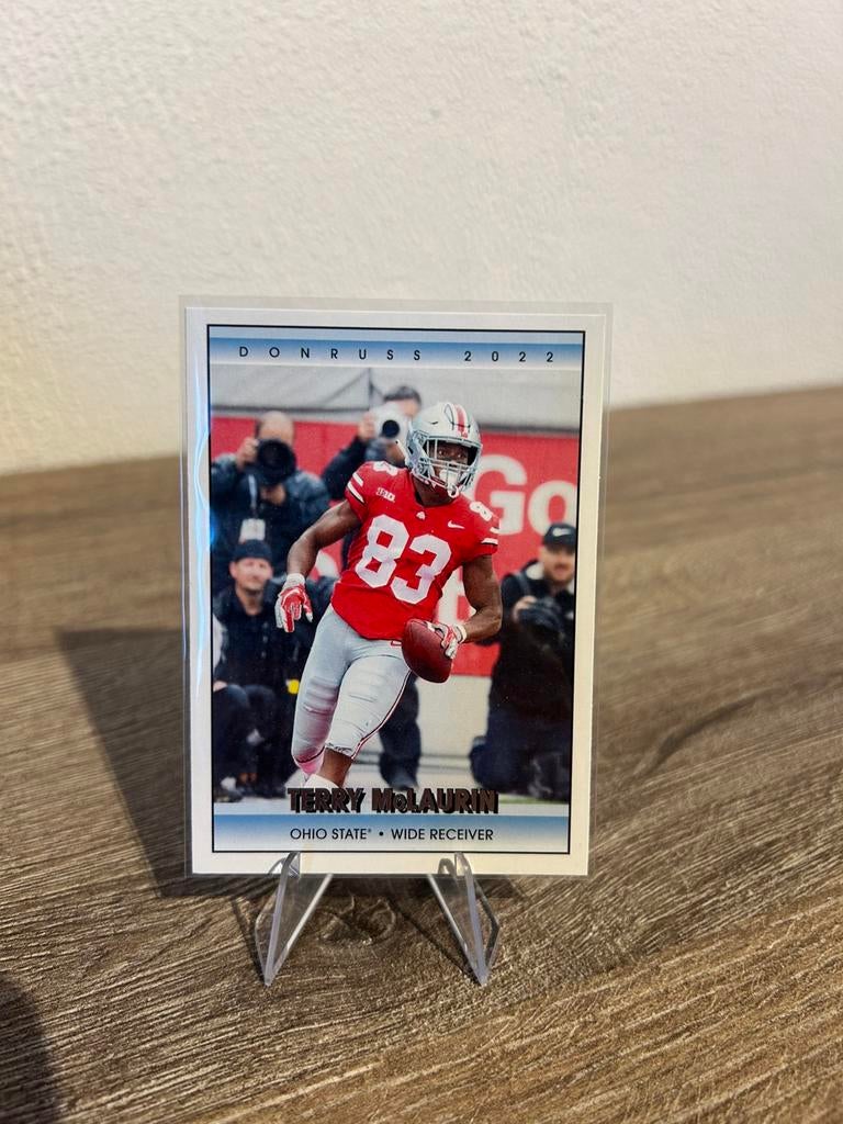 Terry McLaurin 2022 Panini Chronicles Donruss Draft Picks 19, Ophalen of Verzenden, Zo goed als nieuw, Buitenlandse clubs, Poster, Plaatje of Sticker