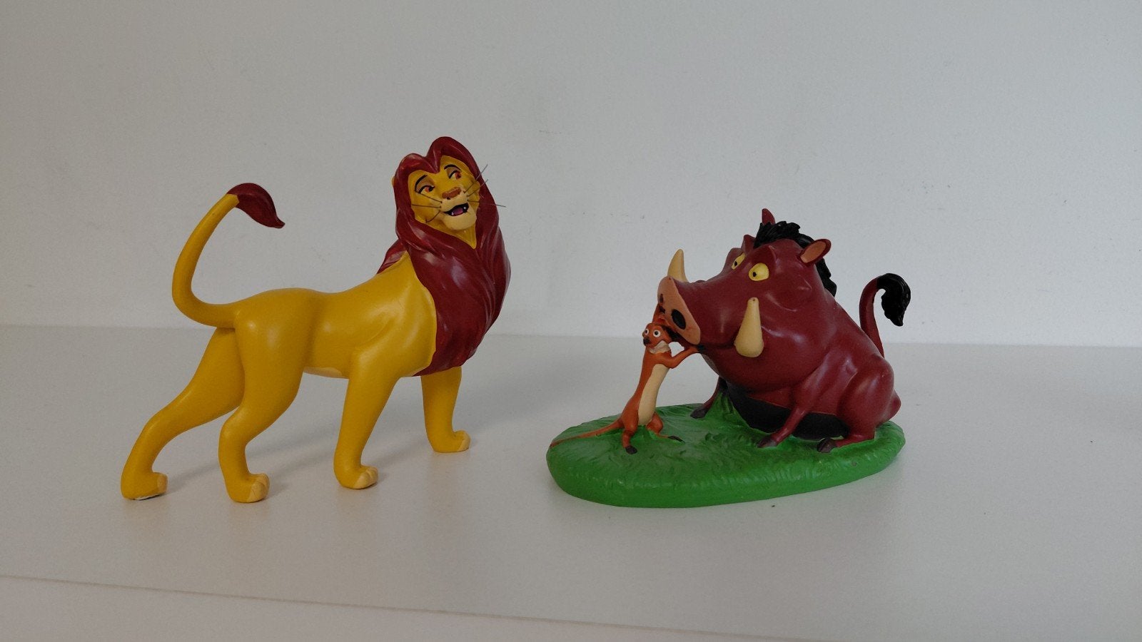 Lion king disney beelden, Verzamelen, Disney, Ophalen of Verzenden, Leeuwenkoning of Jungle Boek, Zo goed als nieuw, Beeldje of Figuurtje
