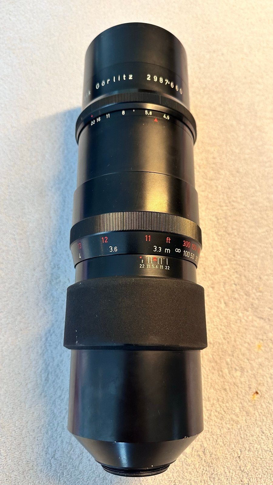 Meyer-Optik Görlitz Telemegor 4.5/300 Telelens, Ophalen of Verzenden, Gebruikt, Telelens