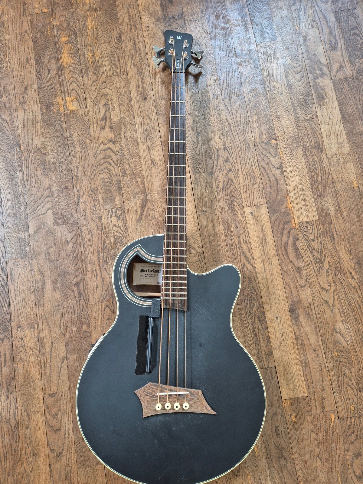 Semi-Acoustische basgitaar, Warwick Alien, Muziek en Instrumenten, Ophalen of Verzenden, Zo goed als nieuw, Semi-akoestisch