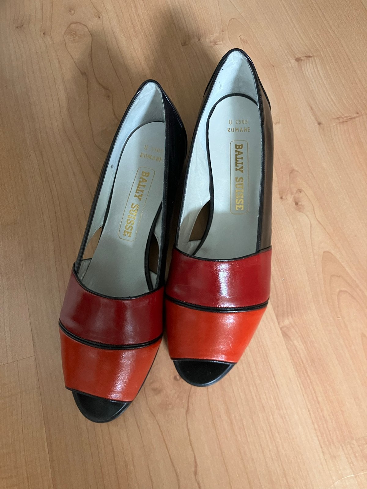 Bally Dames Sleehakken met Open Teen - Maat 38, Ophalen of Verzenden, Gedragen, Zwart, Sandalen of Muiltjes