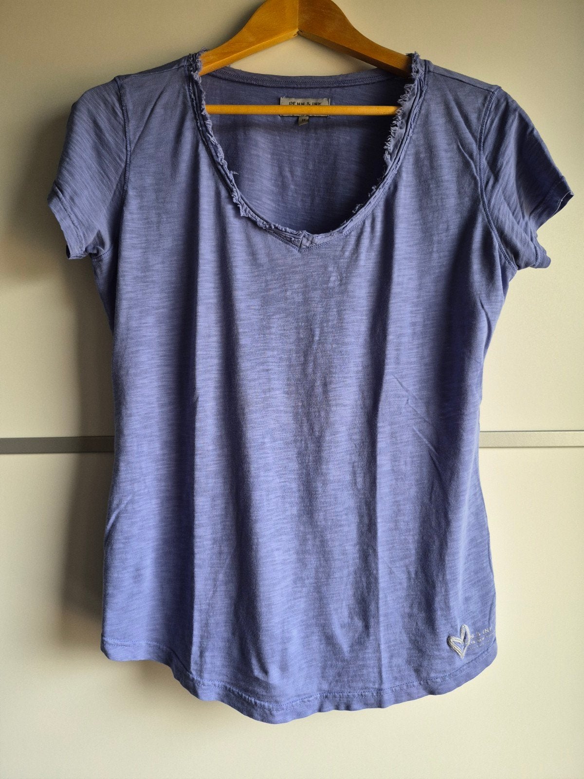 Lavendelblauw T-shirt van Penn&Ink, Blauw, Ophalen of Verzenden, Korte mouw, Penn&Ink