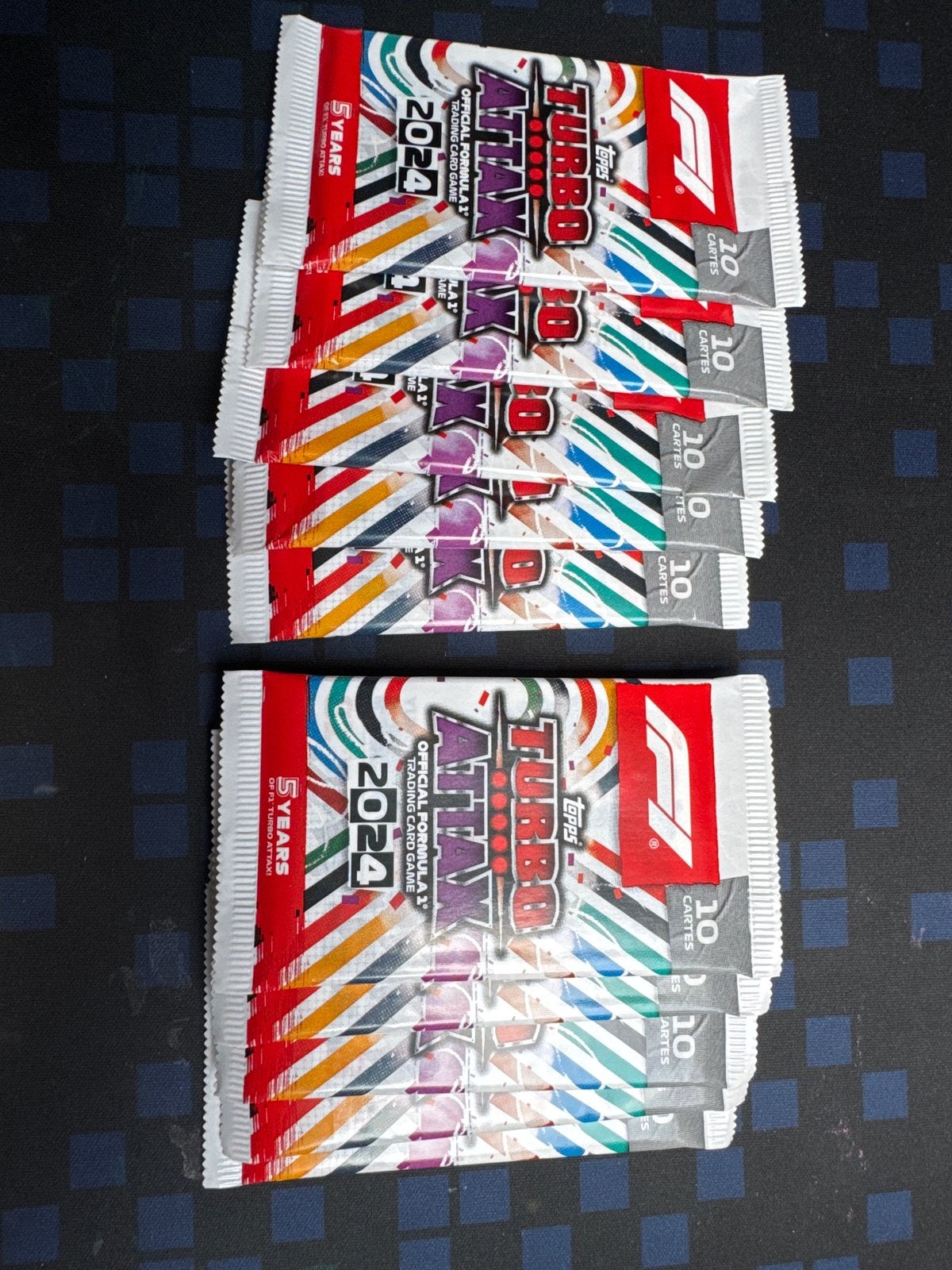 10x Topps Turbo Attax 2024 F1 Booster Pakjes Ongeopend, Ophalen of Verzenden, Nieuw