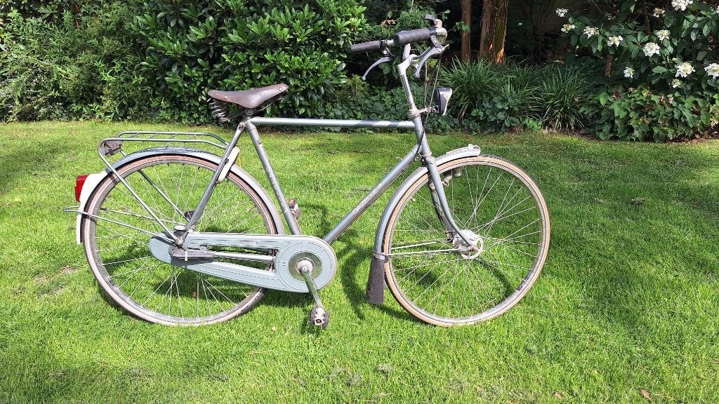 Gazelle herenfiets, Gebruikt, Versnellingen, Ophalen of Verzenden, 57 tot 61 cm