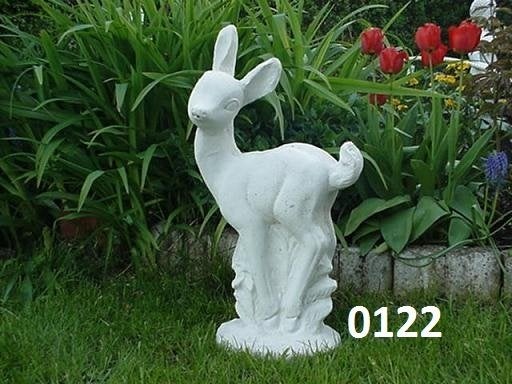 Hert. nr 0122., Tuin en Terras, Ophalen, Nieuw, Beton, Dierenbeeld