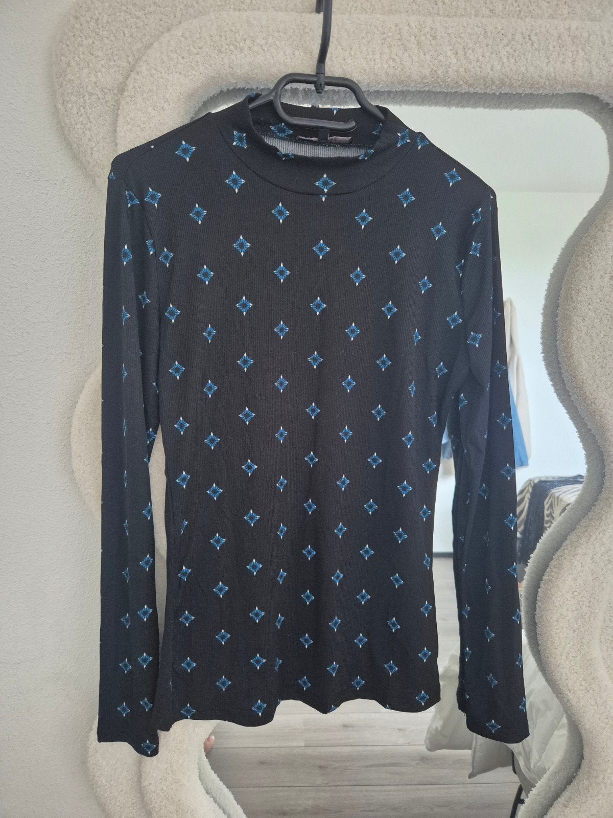 Refined Department coltrui met print - Maat M, Maat 38/40 (M), Zwart, Ophalen of Verzenden, Zo goed als nieuw