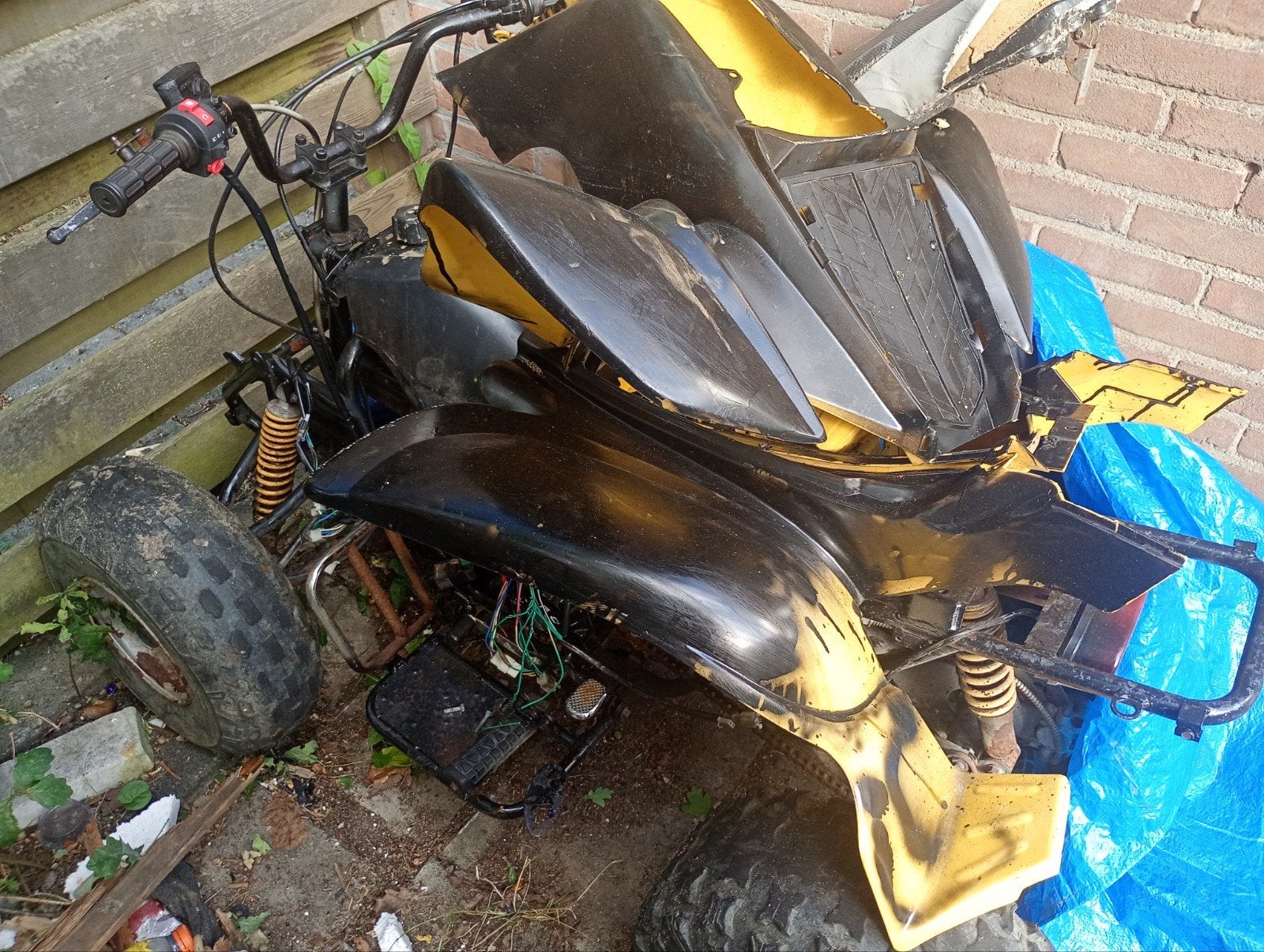 qaud 125cc opknapper, Gebruikt, Overige typen, Nitro Motors, Schijfrem