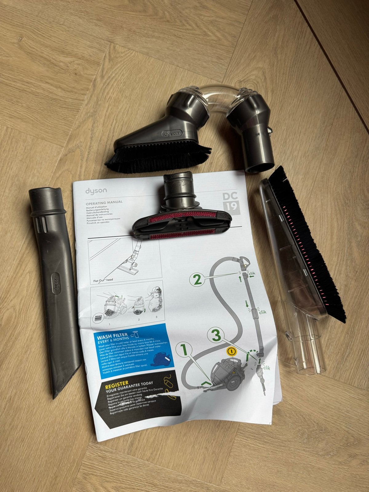 Dyson DC19 Stofzuiger Accessoires - Diverse Opzetstukken, Inclusief accessoires, Gebruikt, Ophalen of Verzenden, Dyson