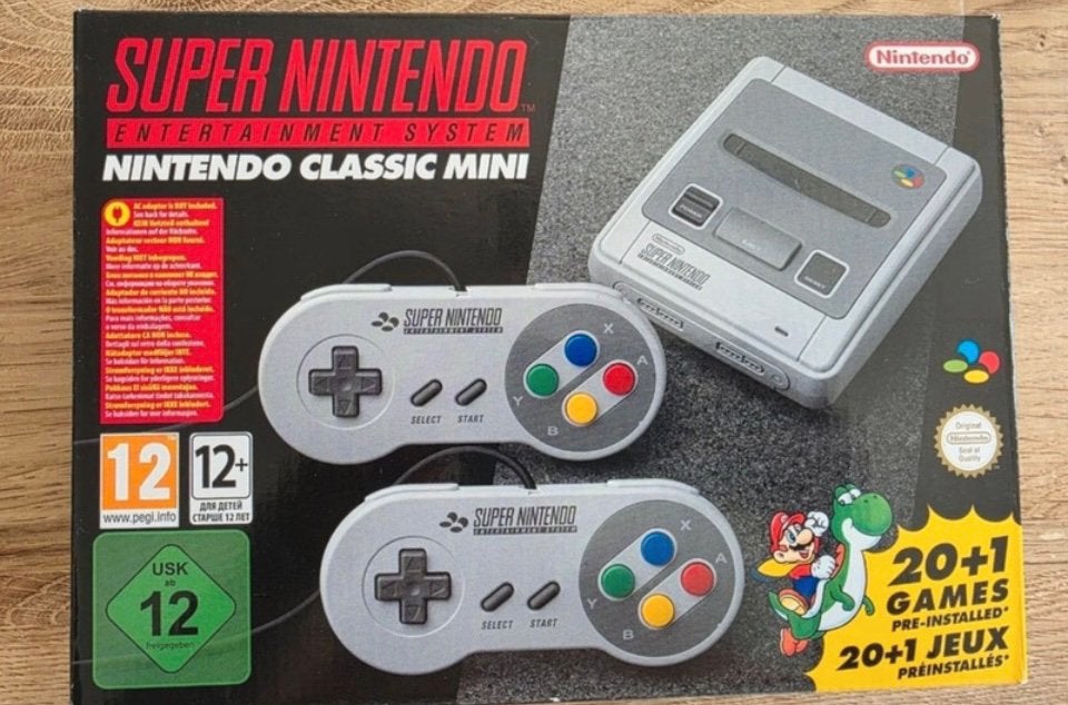 Nintendo Classic Mini: Super Nintendo SNES, Spelcomputers en Games, Spelcomputers | Nintendo Super NES, Ophalen, Zo goed als nieuw