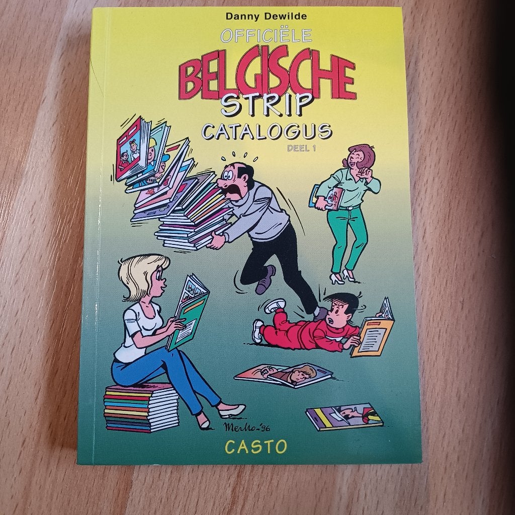 De officiele Belgische strippcatalogus Deel 1, Eén stripboek, Ophalen of Verzenden, Zo goed als nieuw