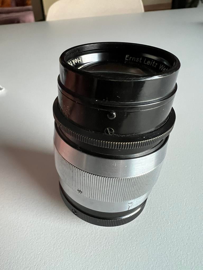 Leica Hektor 73mm 1.9, zeldzaam!, Gebruikt, Leica, Nvt, Nvt