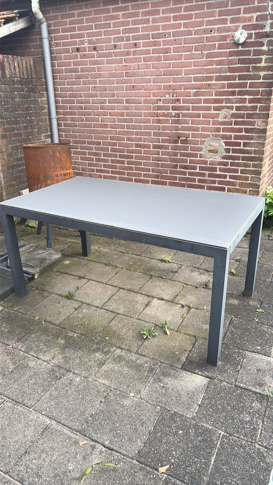 Tuintafel, Ophalen, Gebruikt, Rechthoekig