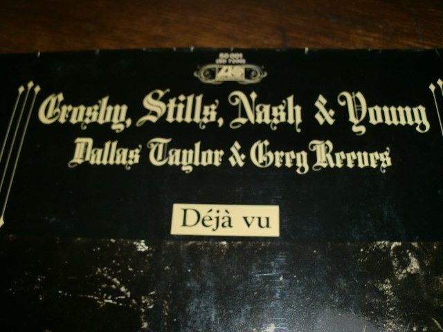 Crosby, Stills, Nash & Young – Déjà Vu Atlantic  LP Germany , Ophalen of Verzenden, Gebruikt, 12 inch, Poprock