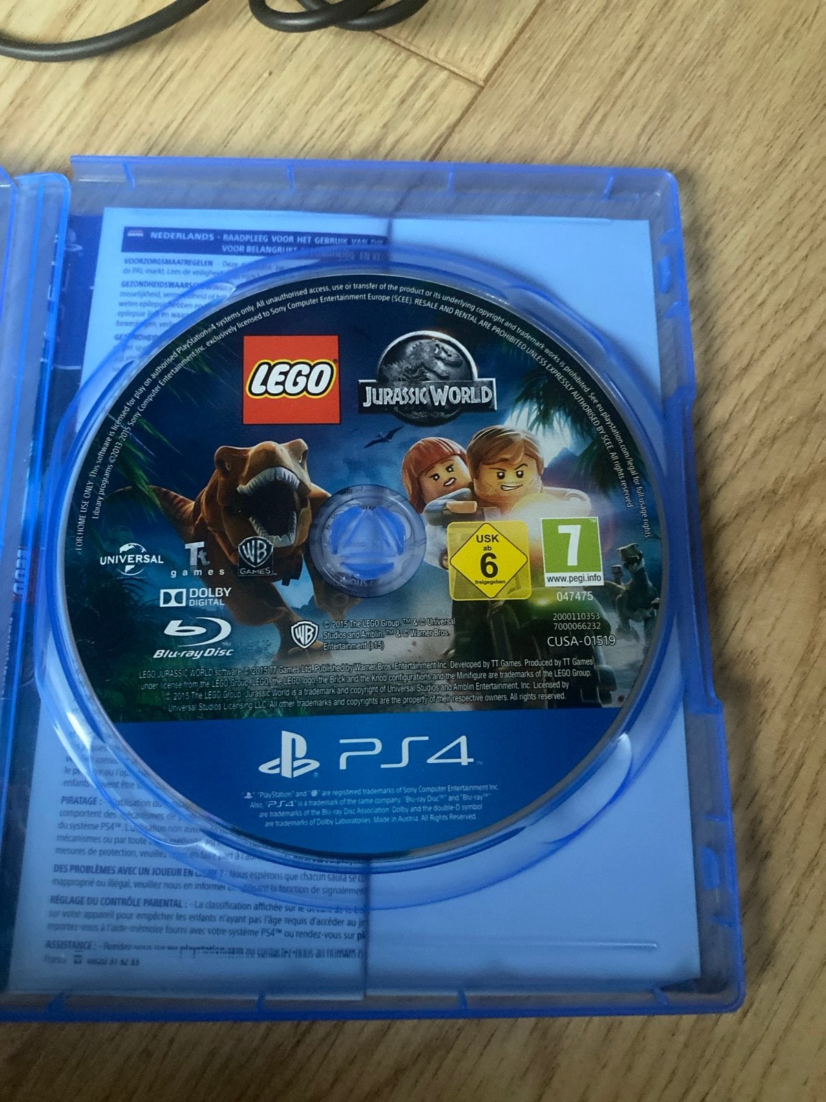 LEGO Jurassic World PS4 - Avontuurlijk bouwplezier, Spelcomputers en Games, Games | Sony PlayStation 4, Gebruikt, Avontuur en Actie