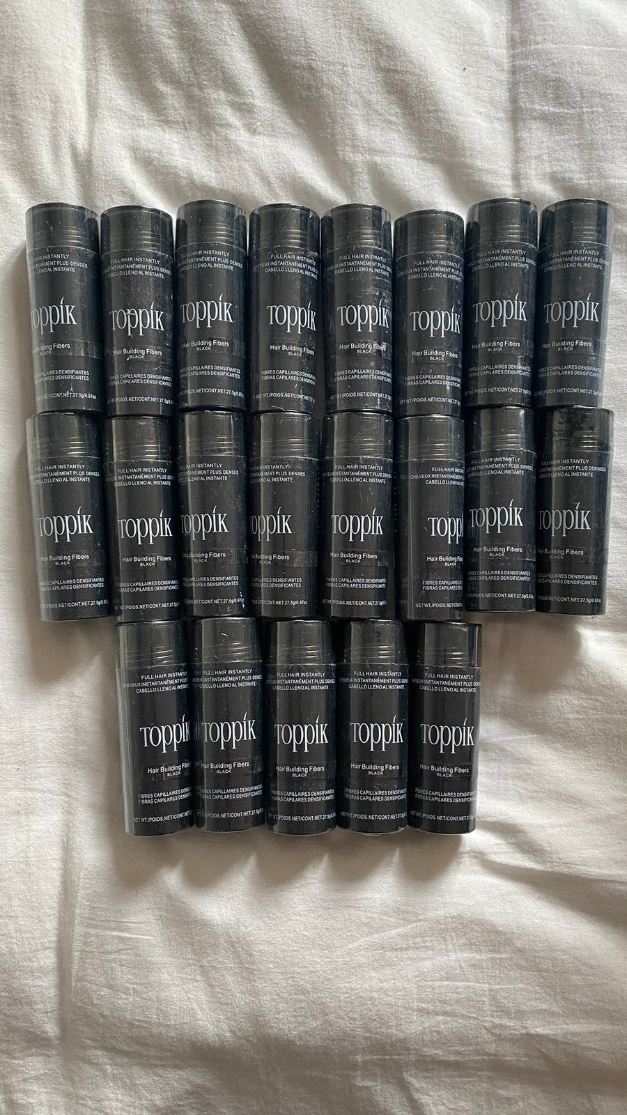 Toppik 27,5 gram - Donker Bruin (sealed), Verzenden, Zo goed als nieuw, Pruik of Haarverlenging
