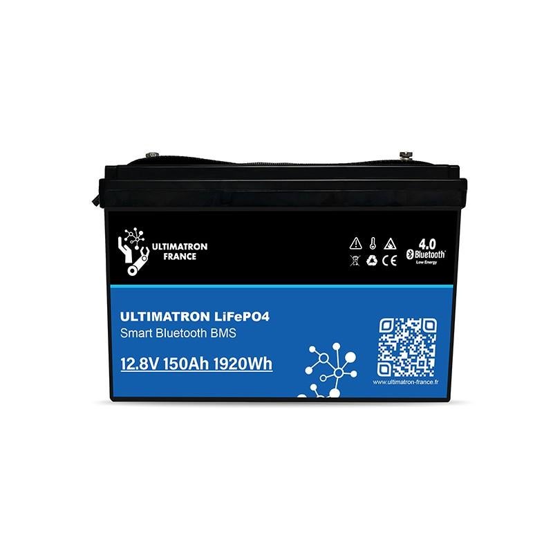 Ultimatron LiFePO4 Smart Bluetooth BMS 12.8V 150Ah 1920Wh, Ophalen, Gebruikt