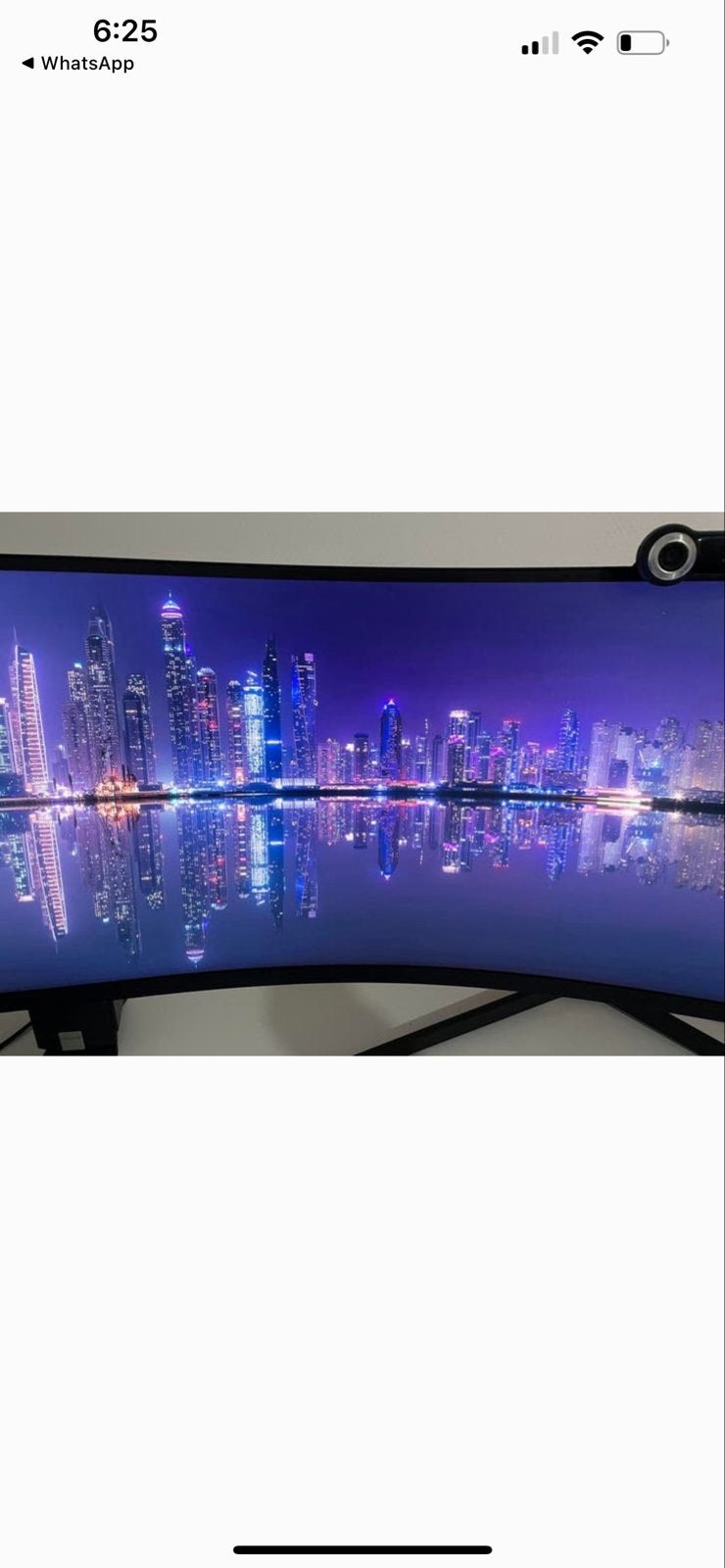 Samsung Odyssey Neo G9 Ultrawide Gaming Monitor, Gaming, Curved, VA, Zo goed als nieuw