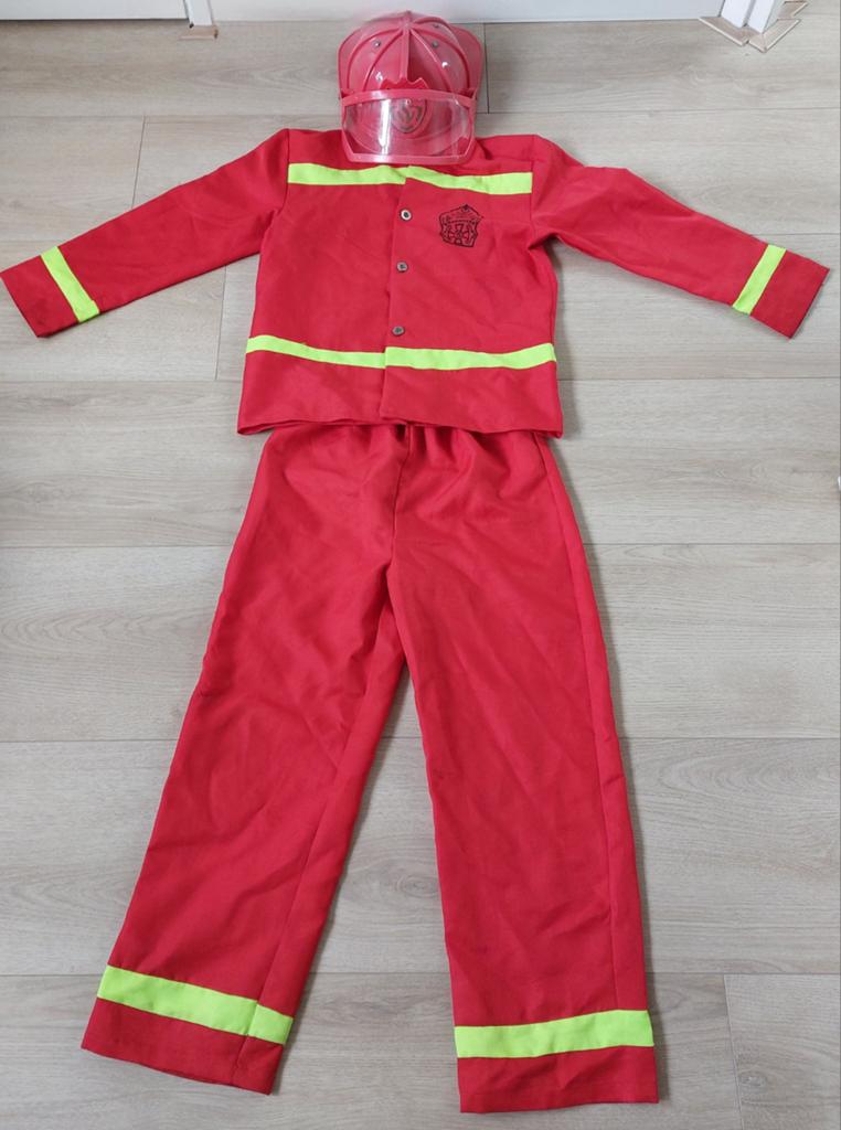 Brandweer verkleedpak, Ophalen of Verzenden, 122 t/m 128, Jongen of Meisje
