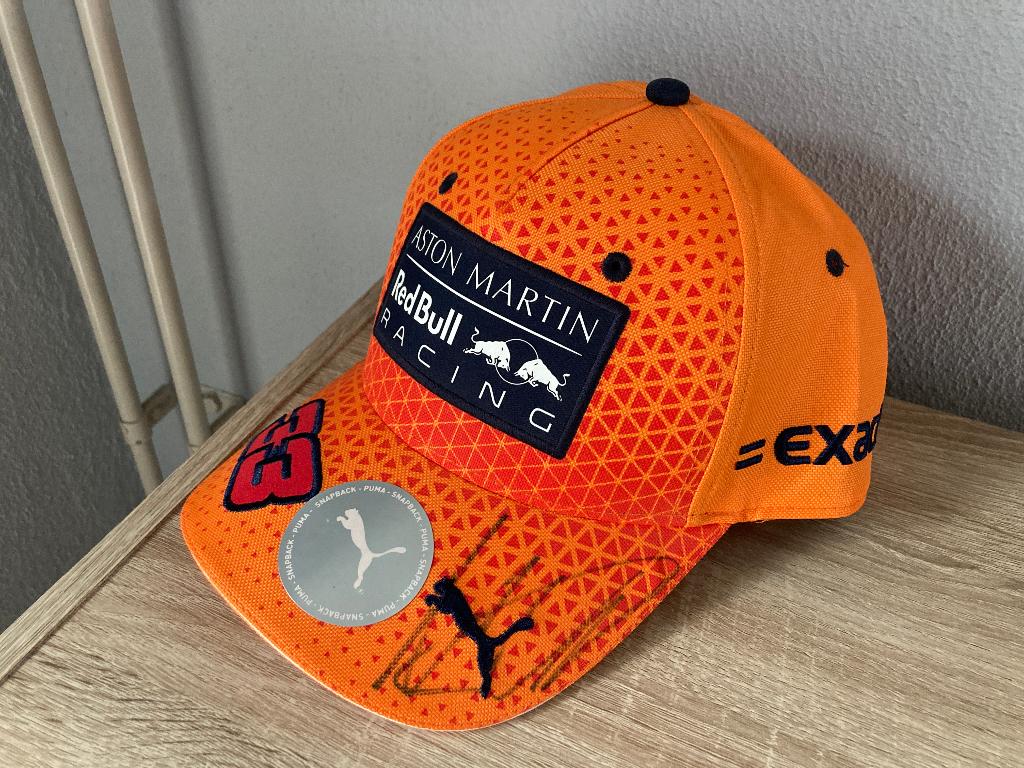 ✅ Max Verstappen Pet België GP 2019 Spa Cap + Handtekening, Ophalen of Verzenden, Nieuw, Formule 1