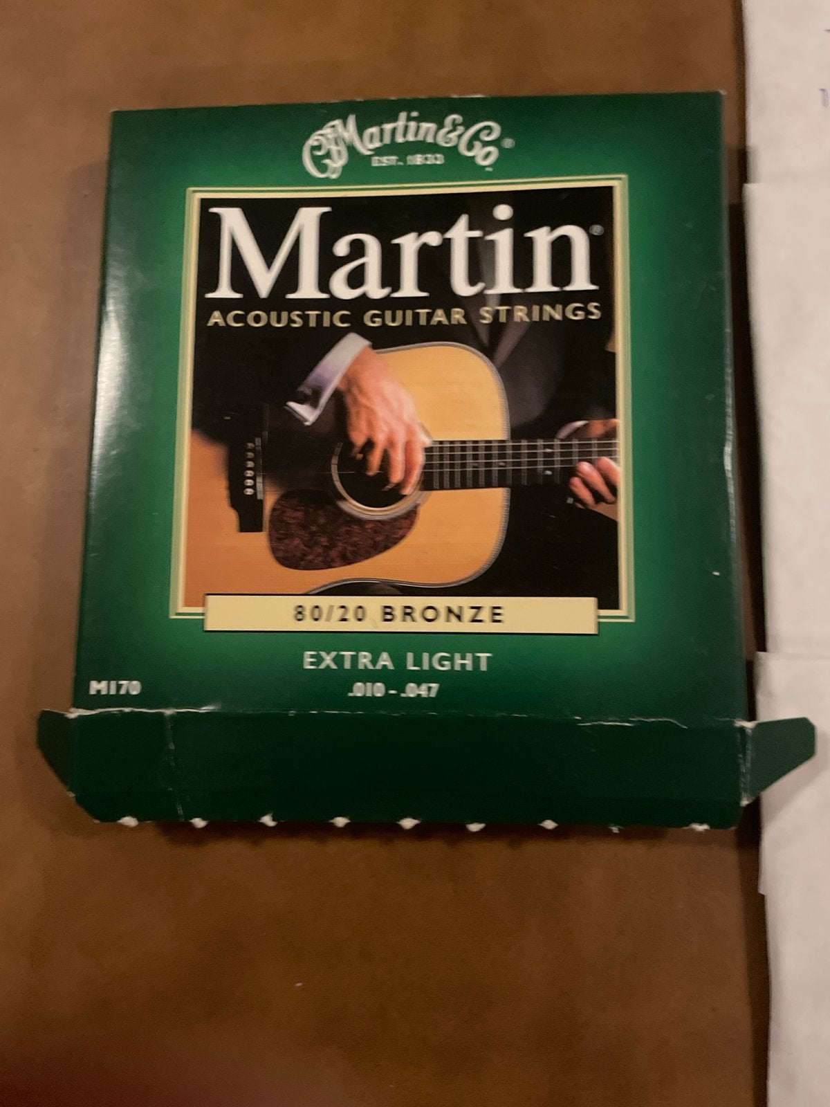 Martin Acoustic Gitaarsnaren 80/20 Bronze Extra Light, Ophalen of Verzenden, Nieuw, Western- of Steelstringgitaar