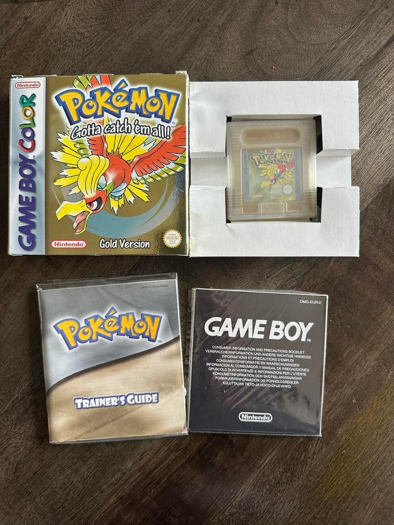Pokemon Gold - gameboy, Spelcomputers en Games, Games | Nintendo Game Boy, Avontuur en Actie, 1 speler, Ophalen of Verzenden, Zo goed als nieuw