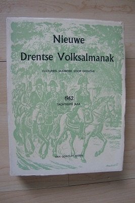 NIEUWE DRENTSE VOLKSALMANAK 1962 TACHTIGSTE JAAR, Boeken, Ophalen of Verzenden, Gelezen