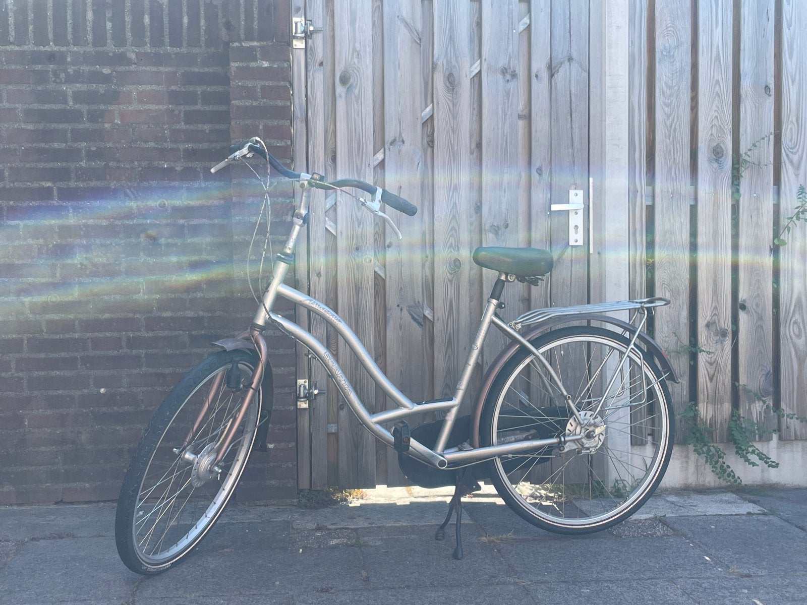 Damesfiets Sparta met lage instap en bagagedrager, Fietsen en Brommers, Fietsen | Dames | Damesfietsen, Velgrem, 50 tot 53 cm