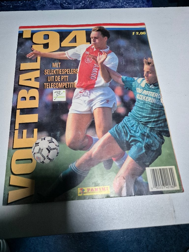 Panini voetbal 94, Verzamelen, Sportartikelen en Voetbal, Ophalen of Verzenden, Zo goed als nieuw, Ajax, Poster, Plaatje of Sticker