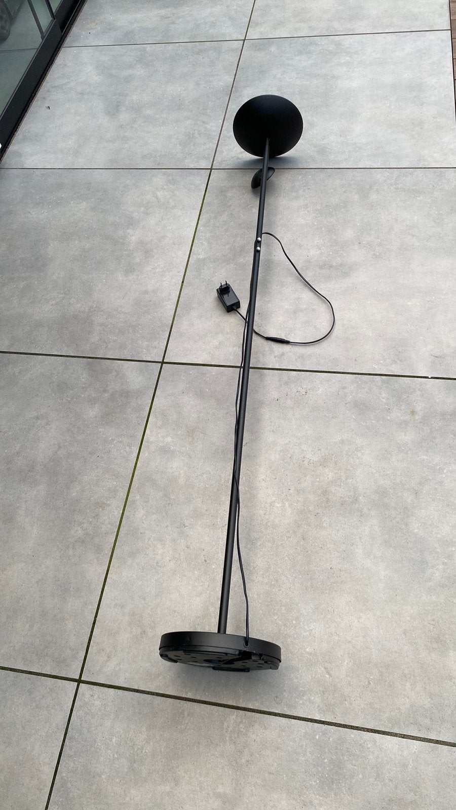 Vloerlamp / leeslamp zwart, Huis en Inrichting, Ophalen, Zo goed als nieuw, 150 tot 200 cm