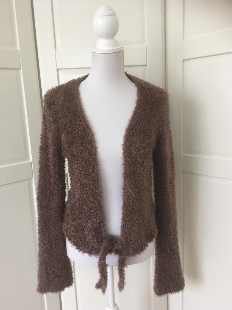 DIDI zgan mauve paars wollig bolero vest, maat XL, Kleding | Dames, Truien en Vesten, Paars, Maat 46/48 (XL) of groter, Didi, Ophalen of Verzenden