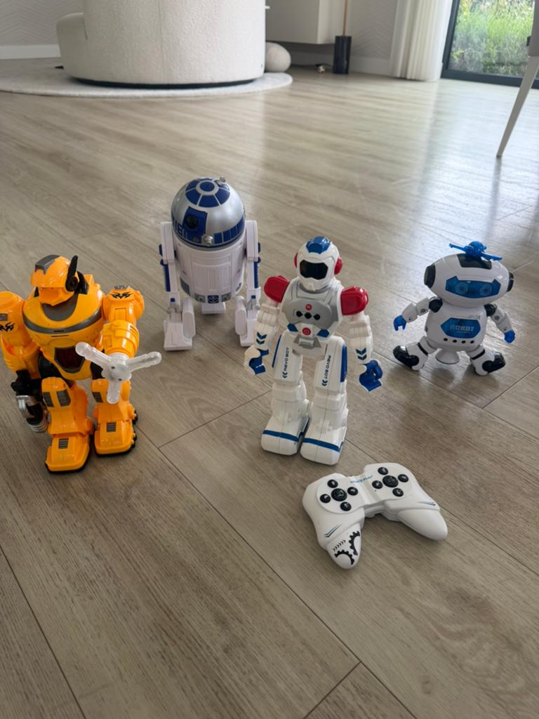 Verzameling robots!, Ophalen of Verzenden, Gebruikt