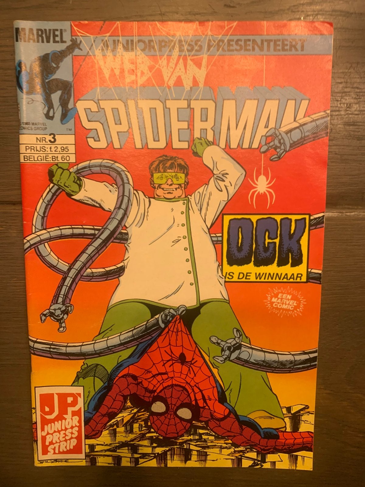 Marvel nr 3 web van Spiderman, Boeken, Eén comic, Ophalen of Verzenden, Zo goed als nieuw, Europa