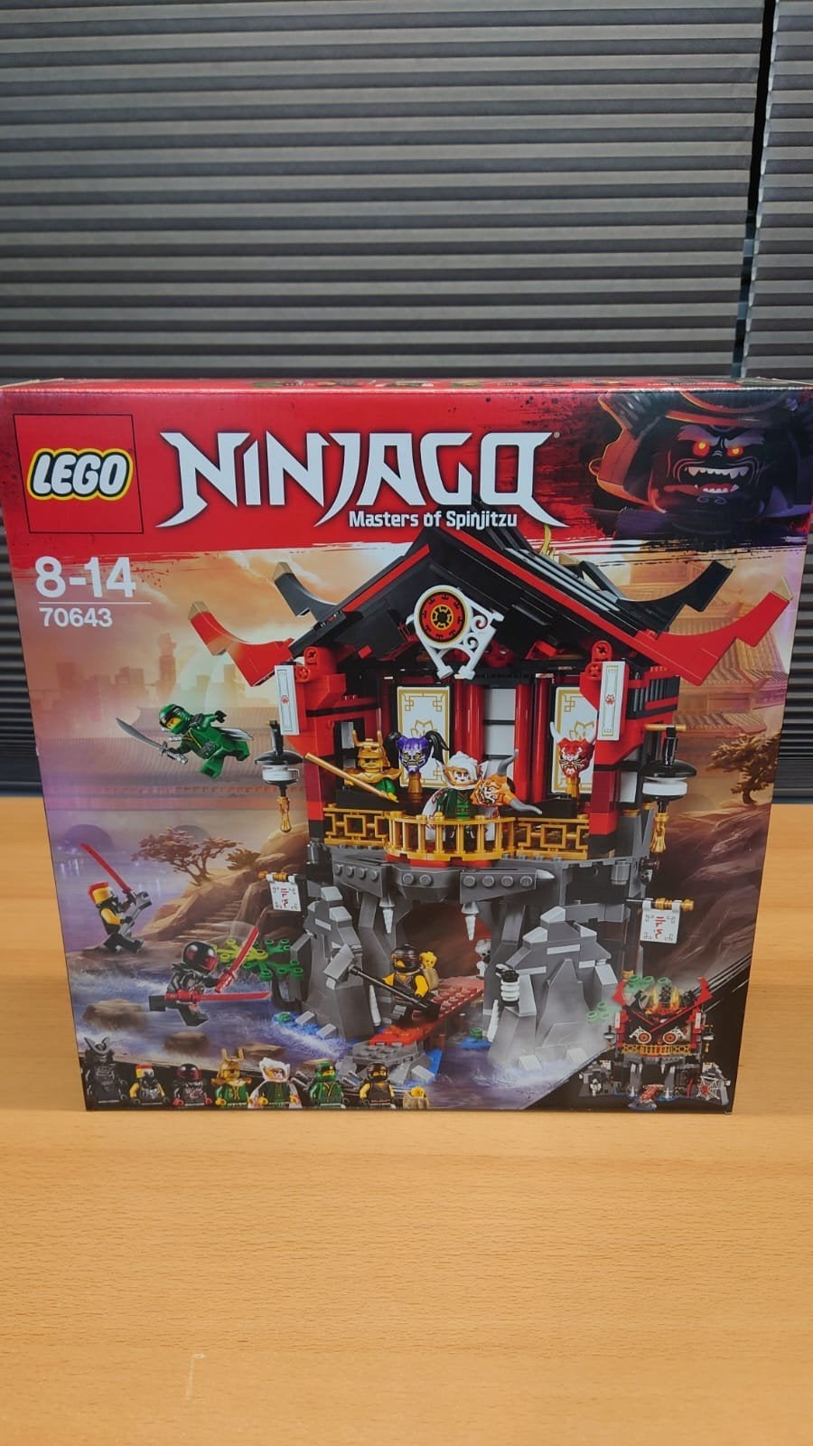 Lego Ninjago set: 70643 Temple of Resurrection, Ophalen of Verzenden, Zo goed als nieuw