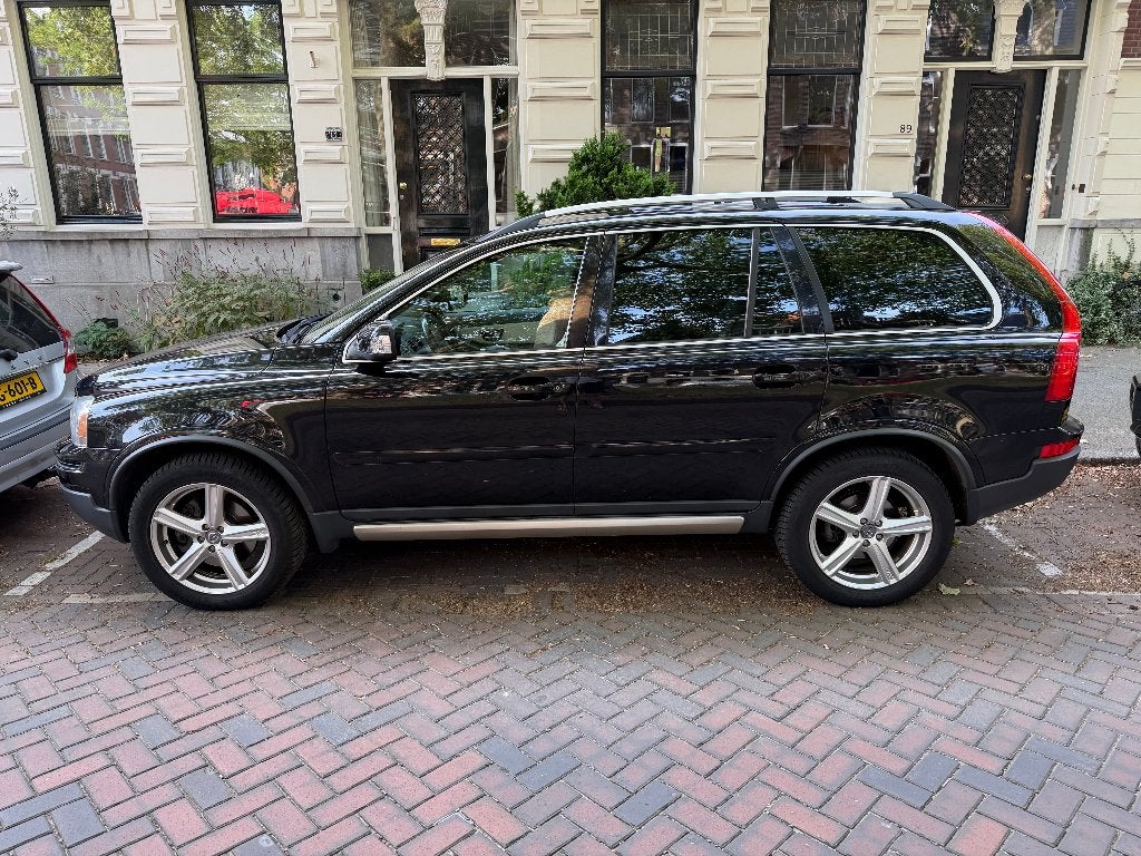 Volvo XC90 3.2 Geartronic Exe/sport 5-SEAT 2007 Zwart, 238 pk, Zwart, Leder, Overige kleuren