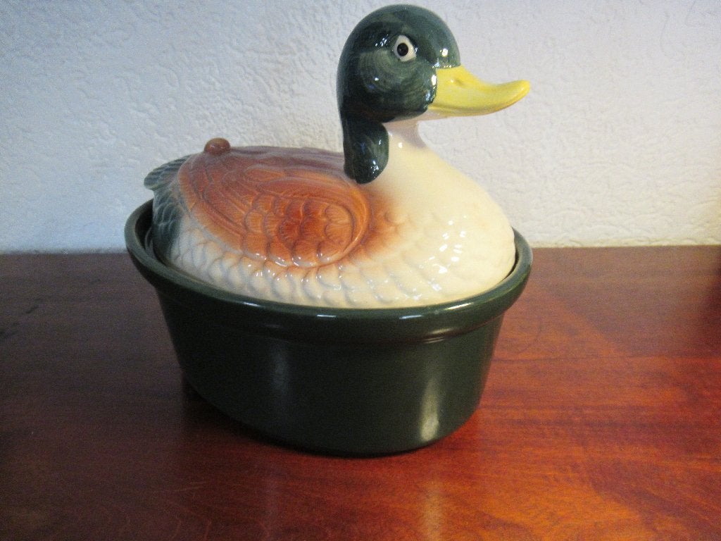PATÉ VORM ovenproof Japan Met eend als deksel ovaal 17x12 cm, Overige typen, Nieuw, Ophalen of Verzenden, Steen/keramiek