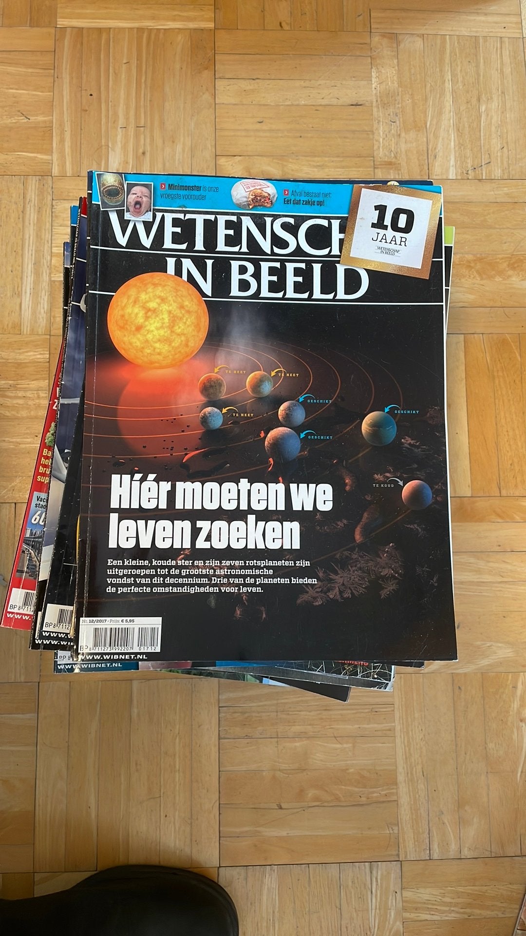 52 edities wetenschap in beeld tijdschrift, Boeken, Tijdschriften en Kranten, Ophalen, Zo goed als nieuw, Wetenschap en Natuur