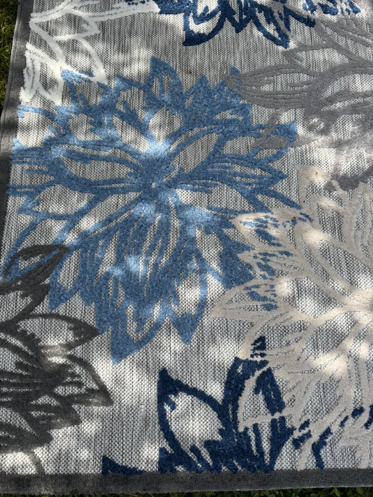 Vloerkleed 150x80 cm nu voor maar 25 euro als nieuw., Grijs, 100 tot 150 cm, Zo goed als nieuw, Rechthoekig
