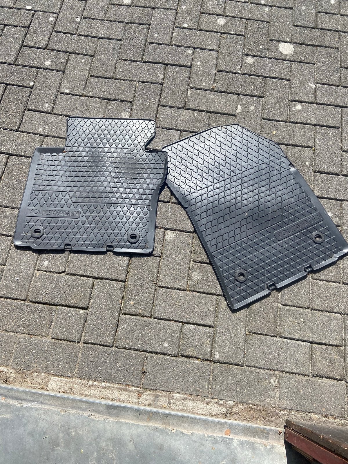 Volkswagen rubberen automatten, Ophalen of Verzenden, Gebruikt