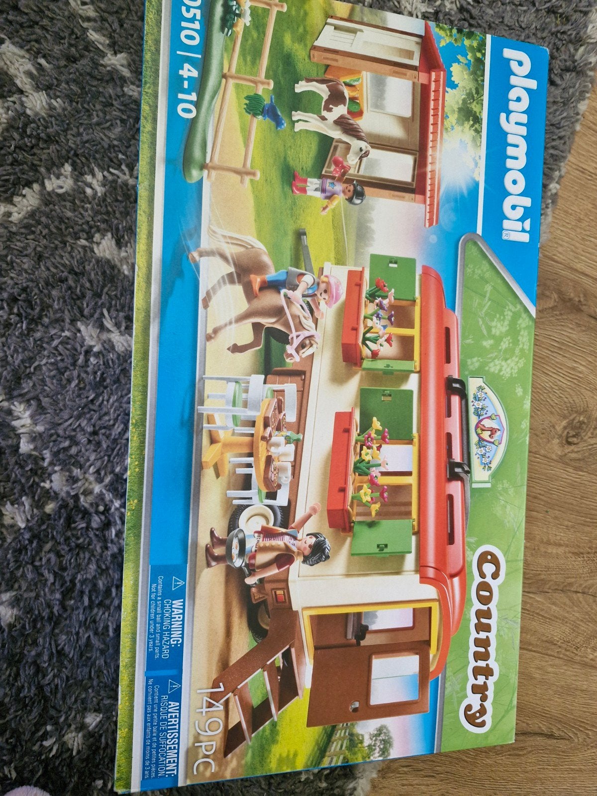 Playmobil Country Paardenstal met Trailer (149 stuks)