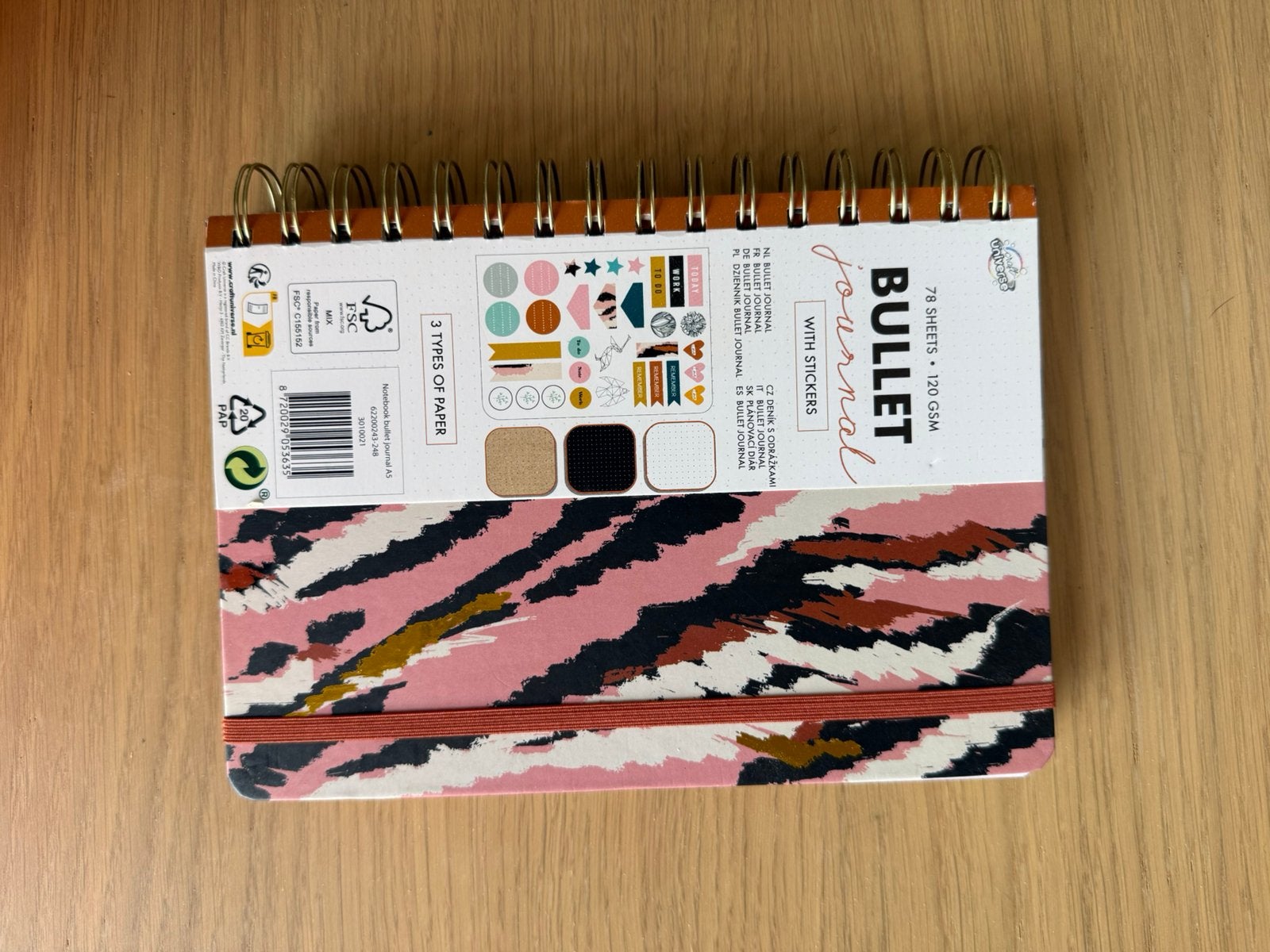 Action bullet journal and planner, Ophalen, Zo goed als nieuw, Papier of Karton