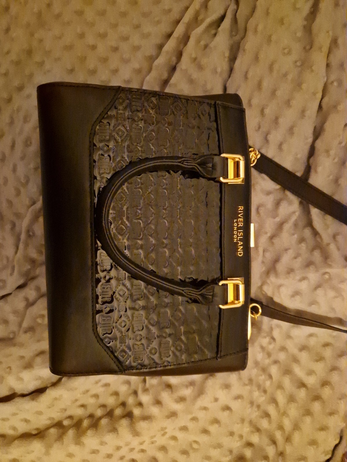 River island tas zo goed als nieuw, Ophalen of Verzenden, Zo goed als nieuw, Zwart, Handtas
